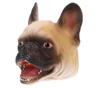 NOLITOY Dog Hand Puppet Bull Terrier for Adults Lightweight Interactive Storytelling Glove Puppet for Imaginative Play for Parties and Education