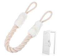 NOLITOY Door Strap Latch for Pet Safety Cat Door Stopper Finger Pinch Guard Easy to Use No Tools Required Material for Kittens and Dogs