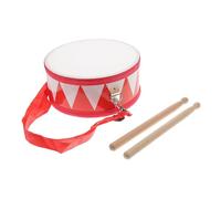 NOLITOY Double-sided Snare Drum for Ages Musical Percussion Instrument for Early Education Safe Lightweight Design to Develop Listening Skills and Musicality