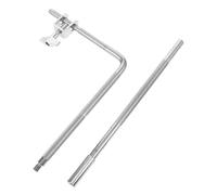 NOLITOY Drum Cowbell Clamp Metal Holder Sturdy Drum Mounting Rod for Percussion Instruments Versatile Cowbell Fixing Clip Compatible with Kits and Setups