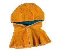 NOLITOY Durable Protective Shawl Cap Neck Cover for Welding Breathable and Tear Resistant Welder Neck Guard in Khaki Practical for Boiler and Smelting Work
