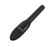 NOLITOY Ear Cleaner Hearing Aid Cleaning Brush with Magnet, Plastic and Metal Deep-Reaching Cleaning Tool, Black, for Ear and Hearing Aid Maintenance