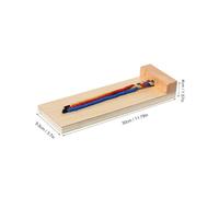 NOLITOY Early Educational Wooden Hair Braiding Practice for Safe Water-based Paint Fine Motor Skill Development Kindergarten Home Learning Kit for Boys