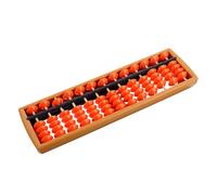 NOLITOY Educational Abacus 13 Rods ABS Plastic Chinese Counting Tool for Students for Teachers and Home Study Use