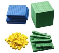 NOLITOY Educational Eva Math Cubes for Number Counting Blocks Stem