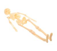 NOLITOY Educational Human Skeleton Model DIY Assembly Sturdy Plastic Anatomy Skeleton Figure for Students and Science Learning for Medical and Home Study