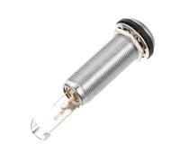 NOLITOY Electric Bass Barrel Stereo Jack Output Connector Threaded Cylinder Plug for Guitar Cable Replacement End Pin Jack for Electric and Acoustic Bass Guitar