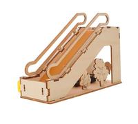 NOLITOY Electric Escalator Stem Kit for Boys DIY Science Model Puzzle Interactive Mechanical Engineering Educational Building Project for Classroom and Home Experiments