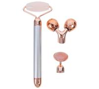 NOLITOY Electric Jade Face Roller Made of Natural Gemstone with Massage Function Skin Tightening Relief from Swelling and Muscle Tension Suitable for Professional and
