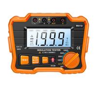 NOLITOY Electronic Megohmmeter Lcd Backlight Insulation Resistance Tester with, Large Capacity Measuring Device and Generator Test and Repair for Power Capacitor