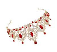 NOLITOY Elegant Rhinestone Bridal Headband Lightweight Hairband for Weddings Parties and Proms Dazzling Decorated Headpiece for Brides and Guests