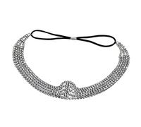 NOLITOY Elegant Rhinestones Headband Women's Headpiece Hair Accessories for Pride Accessories