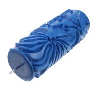 NOLITOY Embossing Texture Rubber Roller Paint for Wall Decoration Patterned DIY Tool Wear-Resistant Multipurpose Wall Texture Roller for Home and Office
