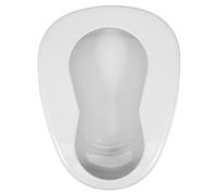 NOLITOY Enamel Bedpan for Elderly Women Comfortable Bed Pans for Men Chamber Pots for Bedridden Patients Portable Bed Pan Seat Urinal for Seniors Bedside Nursing Use