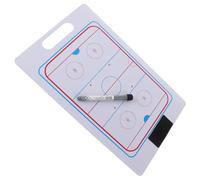 NOLITOY Erasable Ice Hockey Coaching Board with Whiteboard Surface for Sports Strategy Versatile Clipboard for Coaches in Football and Basketball Precision Tactical Demonstration Tool