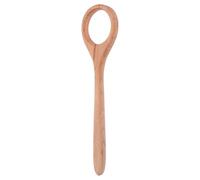 NOLITOY Ergonomic Solid Wood Whisker Tool for Mixing Danish Dough and Sourdough Multi-Functional Wooden Stirrer Rod Natural Kitchen Utensil for Baking and Beating