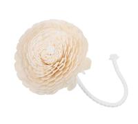 NOLITOY Essential Oil Diffuser Bottle Featuring Bendable Rope and Artificial Flower for Car and Household Fragrance Use 7.7 Inch