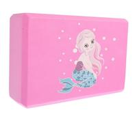 NOLITOY EVA Yoga Block for Training and Stretching Non Slip Fitness Brick for Balance Flexibility Abdominal Muscle Exercises Suitable for Dancers and Beginners Design