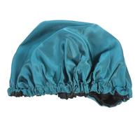 NOLITOY Extra Large Shower Cap Satin and Polyester Material with Elastic Band for Women Comfortable and Reusable Bathing Accessory for Keeping Hair Dry during Showering Or Making