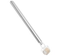 NOLITOY Eyebrow Care Roller Massager with Stainless Steel Handle and Replaceable 0.5Mm Micro Needle Head Manual Portable Eyebrow Massage Tool and Hairline Treatment