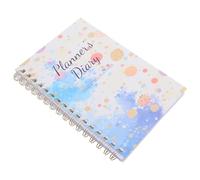 NOLITOY Financial Ledger Book with Wire Binding Undated Budget Planner for Daily and Monthly Cash Management Smooth Paper for Ink Protection Pocket Notebook for Household Finance Tracking