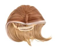NOLITOY Fit Gradient Yellow to Golden Bob Wig for Women Short Straight Synthetic Lace Front Middle Part Realistic Hairline Daily Wear Wig for Cosplay Party and Special Occasions