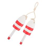 NOLITOY Float Simple Mediterranean in Nautical Wall Vintage Hanging Wooden Decor and Delicate Design Red for Living Room Dormitory