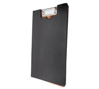 NOLITOY Foldable PU Clipboard with Document Pocket and Secure Clip for Nurses Doctors Students Office Use Black Nursing Foldable Clipboard