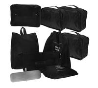 NOLITOY Foldable Travel Storage Bag Set Lightweight Organizer for Clothes Shoes Easy to Clean Packing Cubes Multi Functional Container for Efficient Travel and Home Storage