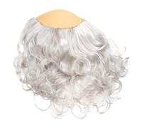 NOLITOY Funny Bald Wig for Men and Women Old Man Cosplay Costume Accessory Lightweight Comfortable Wig for Halloween Party Theater Carnival and Film Unique Creative Design
