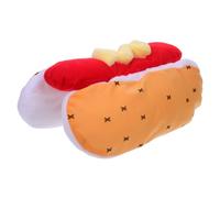 NOLITOY Funny Hot Dog Dog Costume for Pets Adjustable Comfortable Halloween Outfit Cosplay Dress for Puppies Easy to Wear Pet Clothing for Party and Daily Use