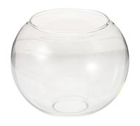 NOLITOY Glass Globe Lamp Shade Double Hole Dual Opening, Easy to Clean and Replace Bulb, Round Sphere Pendant Light Replacement for Home and Farmhouse Decor