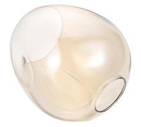 NOLITOY Glass Lampshade for Molecular Lighting 4.8-5Cm Fitting Golden Replacement Soft Lighting Suitable for Wall and Floor Lamps