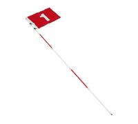 NOLITOY Golf Flagstick Set with Three Section Pole and Hole Cup for Putting Green Training Portable Golf Practice Accessory for Indoor and Outdoor Use Easy Assembly for Golfers and