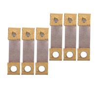 NOLITOY Grandfather Clock Pendulum Suspension Spring Mechanical Repair Part 6 Piece Set Iron Vintage Mantel Floor Movement Diy Accessory 2.1cm