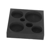 NOLITOY Graphite Casting Ingot Mold with Oil Groove High Temperature Resistant Metal Shaping Mold for Melting Gold Silver Copper Aluminum Professional Refining Bar Casting Tool