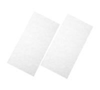 NOLITOY Guitar Fretboard Inlays Rectangle Shell Sheet 2pcs White Nacre for Neck Decoration and Luthier Inlay Applications
