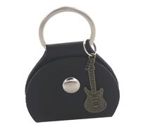 NOLITOY Guitar Pick Storage Bag with Pendant Practical Plectrum Holder for Electric Acoustic Bass Mandolin Banjo and Ukulele Wear-Resistant Pick Case for and Easy