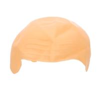 NOLITOY Halloween Bald Cap for Adults Men Women Comfortable Breathable Latex Bald Head Wig Hat Skin Friendly Makeup Accessory for Cosplay Theater Party and Creative Costume Use