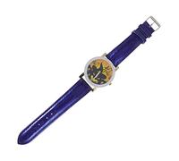 NOLITOY Halloween Pumpkin Lantern Pattern Quartz Wrist Watch for Women Belt Style Timepiece for Halloween Festive Occasions