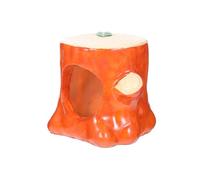 NOLITOY Hamster Trunk Cave Pet Shelter Small Animal Hideout Adorable Glazed Habitat for Hamsters Hedgehogs and Small Pets Non-fading Cute Sleeping Hut