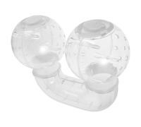 NOLITOY Hamster Tube 3 Pcs Plastic Tunnel Modular Design with Seamless Connection for Rabbit Chinchilla Safe and Secure Play Environment Endless Combinations Travel DIY Landscaping