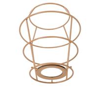 NOLITOY Handcrafted Iron Art Lamp Shade Frame Wire Cage for DIY Rope Weaving Light Fixture Artistic Home Decor Enhancing Cozy Lighting Environment