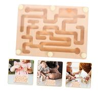 NOLITOY Handheld Balance Maze for Educational Bead Labyrinth for Boys and Enhances Coordination Concentration and Patience Puzzle Game for Brain Development and Balance Training Gift for