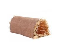 NOLITOY Handwoven Rabbit Grass Nest Small Pet Sleeping Lounge Bed for Guinea Pigs and Hamsters Chewable Tunnel for Rest and Play Cozy Hideout