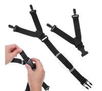 NOLITOY Hard Hat Chin Strap Polyester Band for Adjustable Chin Strap Safety Helmet 2pcs in Stable and Firm, Sturdy Black Suitable for Random Color Construction Workers Safety and