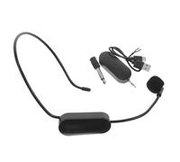 NOLITOY Head Mounted Wireless Microphone for Teachers Microphone Headset Mic Lightweight Design for Public Speaking and Classroom Lectures