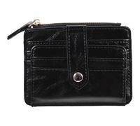 NOLITOY Heart Pattern Leather Woman Handbag Large Capacity Change Purse Practical Cosmetic Bag for Wedding and Night Out Black