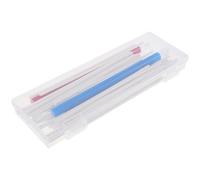 NOLITOY Heat Disappearing Fabric Marking Pen Set with High Temperature Erasable Ink, Automatic Fading Quilting and Sewing Marker Refills for Tailor Dressmaking and Embroidery