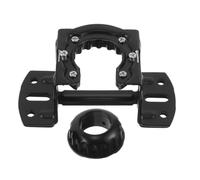 NOLITOY Heavy Duty Ceiling Fan Hanging Bracket Kit with Cathedral Canopy Iron Support Brace for High Ceilings Coated Metal Mounting Gear for Living Porch Outdoor Patio Fans